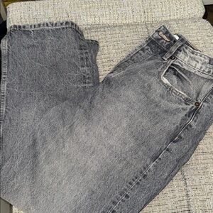 Zara Women's Gray Ankle Jeans